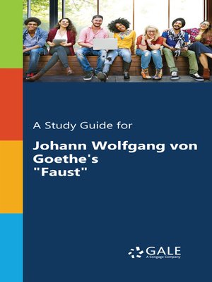 cover image of A Study Guide for Johann Wolfgang von Goethe's "Faust"